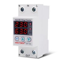 SINOTIMER Usage Dual LED Display Voltage Surge Protector with Limit Current Protection