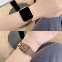 ✳┇ Soft Leather Strap for apple watch band SE8 7 6 5 41mm 45mm 49Ultra for iwatch 38mm 42mm 40mm 44mm 4 3 2 1Slim Thin Wrist Loop