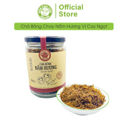 Chà Bông Nấm Hương Chay Bổ Sung Protein Thực Vật Vị Cay Ngọt Hũ 200gr