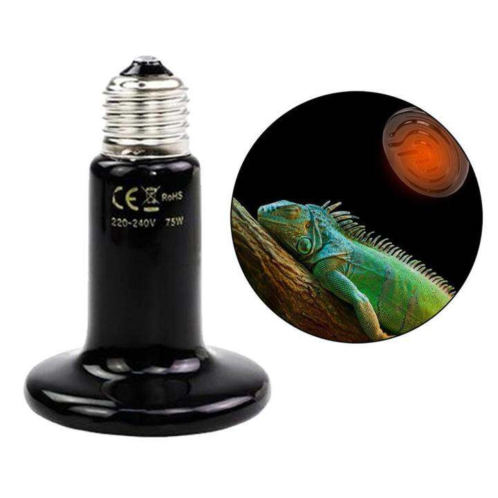 Ailong 220V Infrared Terrarium Heat Lamp Ceramic Heater FOR Pet Reptile