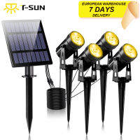 T-SUNRISE LED Solar Light Outdoors IP65 Waterproof Warm White Cold White Solar Garden Lighting Outdoor Decoration Lawn Lamps