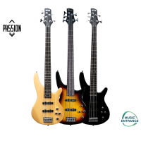 Passion IB-5 Electric Bass 5 String เบสไฟฟ้า 5สาย แพชชั่น IB5 ทรง Ibanez