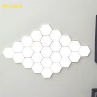 【CC】 Hexagon Magnetic Night Lamp Sensor Lights Bedroom Indoor Luminaries