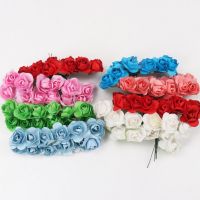 【hot】☍❉  Fake Foam Artificial Wedding Flowers Diy Decoration New Year day Rosas Artificiales