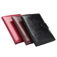 【YP】 2020 New Wax pu leather passport case Blocking personal information