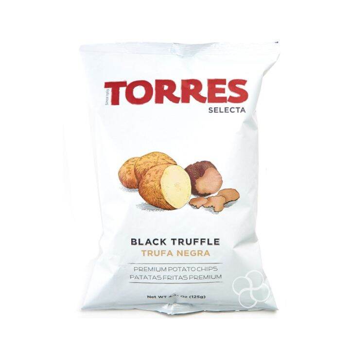 Wattyz TORRES SELECTA BLACK TRUFFLE POTATO CHIPS 125g | Lazada PH