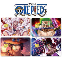 อะนิเมะOne Pieceสติกเกอร์กันน้ำLuffy Zoro Nami Sanjiตกแต่งBankบัตรเครดิตรถบัสPassสติ๊กเกอร์คอลเลกชันของขวัญเด็ก-jjjvjvjyvuyvksbjd