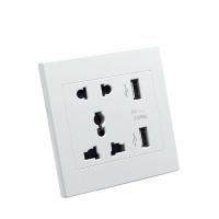 [HOT GELLXKOWOIGHIO 527] Universal USB ไฟฟ้า Wall Socket 5V 2.1A Dual USB โทรศัพท์ชาร์จ PortUK 13A มาตรฐาน Power Outlet AC 220 To110V EU US AU