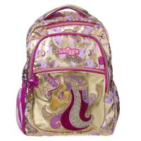 กระเป๋านักเรียน กระเป๋าเป้นักเรียน  Smiggle Gold Backpack กระเป๋าเป้สะพายหลัง ยูนิคอนสีทอง ขนาด 16”(นิ้ว) ของแท้  AUD กระเป๋าเป้เด็ก กระเป๋าสะพาย