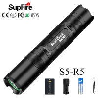 Supfireไฟฉายจิ๋วS5 R5ไฟปากกาLED 1000lmโคมไฟคบเพลิง18650 Linterna LEDสำหรับขบวนS2 S3 Sofirn Fenix Nicron Olight