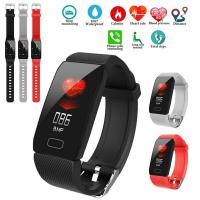 ✗◙ Hot sale Smart Bracelet Watch Q1 Fitness Tracker Waterproof Sport Watch for iOS Android Men Women Heart Rate Wristbands