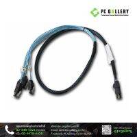 สายส่งข้อมูล CABLE MiniSAS SFF8087 to 4 SATA  80cm สีฟ้า ไม่มี SGPIO (ประกัน 1ปี) / PC Gallery