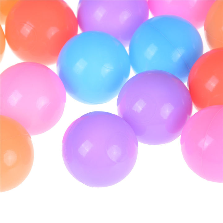 mazalan-ลูกบอลเป่าลมสระน้ำพลาสติกนุ่มหลากสี-ลูกบอลคลายเครียดของเล่นตลกเด็กเล่นกีฬากลางแจ้ง10ชิ้น-ล็อตเป็นมิตรกับสิ่งแวดล้อม