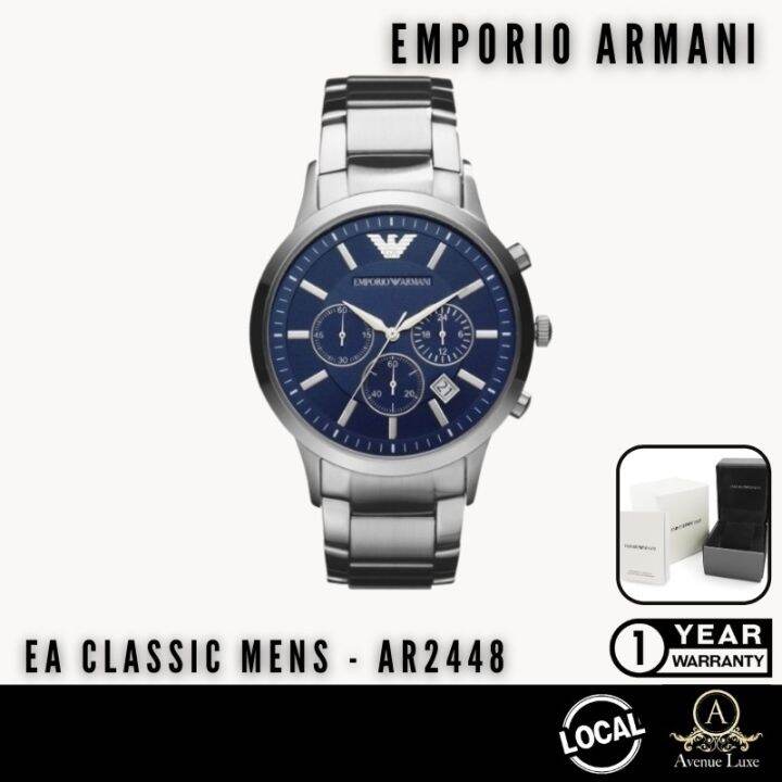xSGx Emporio Armani AR2448 Classic Chronograph Mens Watch | Lazada PH