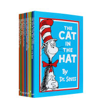 In English, the cat in the hat transparent bag book childrens Book Childrens English Enlightenment