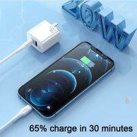 MCDODO USB C PD Charger PD 20W super Fast Charging FCPQC Dual Port adapter For 12Android Universal adapter