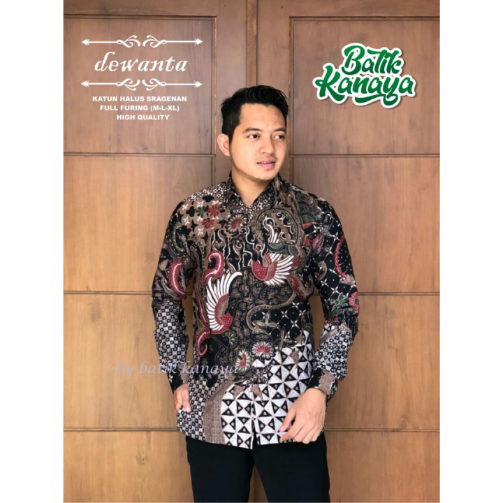 Batik Kanaya - Baju Batik Laki2 Dewasa Terbaru 2022 DEWANTA Kemeja ...