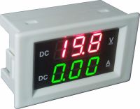 【original】 BEUAQQT DC 0-10A Digital LED Ammeter Current Panel Meter 0.36in Module Reverse protection 0.1% Accuracy