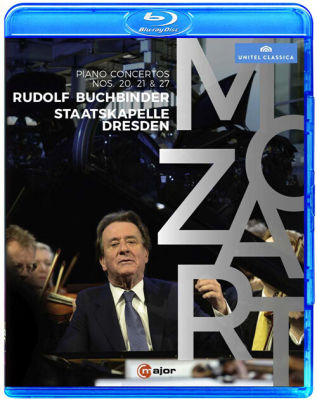 Mozart Piano Concerto 20 21 27 Buchbinder (Blu ray BD25G)