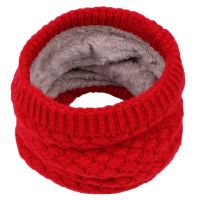 ◎☢  Winter Warm Knit Scarves Children Winter Warm Scarf Boys Girls Kids Baby Knitted Collar Neck Scarves Kids Clothes Accessories