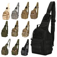 【YF】 600d oxford bolsa de ombro à prova dedágua edc molle fanny pacote militar tático mochila multi-bolso zíper peito saco para ar livre