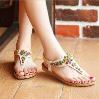 Plus Size 36-44 Womens Fashion Sandals Summer Women Sandal Bohemia National Flavor Shoes Woman Wear-resisting Women Shoes