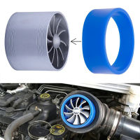 จัดส่งฟรี Turbo Supercharger Auto Car Air Intake Turbine Refit Turbo แก๊สน้ำมันเชื้อเพลิง Saver พัดลม Turbine Fit สำหรับ Air Intake Hose