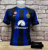 เสื้อฟุตบอล อินเตอร์มิลาน​ เสื้อพร้อมกางเกงใหม่ล่าสุดชุดกีฬาInter Milan 2023/2024 เนื้อผ้าดีใส่สบาย