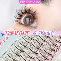 ชุดต่อขนตา 8-12 มม. ชุดมืออาชีพขนตาแต่งหน้า ใหม่สไตล์สาวเวียดนาม DIY false eyelashes