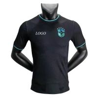 shot goods 【Player Issue】 2022 2023 Brazil Jersey Mens Black Soccer Shirt High Quality Player Version