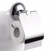 Bathroom Toilet Roll Paper Holder Vacuum Suction Cup Stainless Steel Wall Mount M08