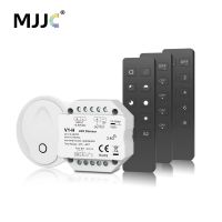 ☁ Single Color LED Dimmer DC 12V 24V 36V 48V Constant Voltage Push Dim Controller for Strip Lamp 2.4G RF Wireless Remote Control