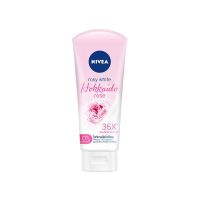 NIVEA นีเวีย โรซี่ ไวท์ ฮอกไกโด โรส เซรั่ม วิป โฟม 100 มล.