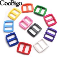 【CC】▼✁❀  25pcs Colorful Slider Tri Glide Adjust Plastic Pets Collar Harness Straps Webbing Accessories 16mm