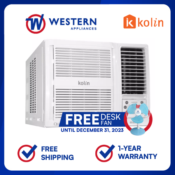 Kolin KAG75WCINV 0.75hp Full DC Inverter, Window Type Air Conditioner ...