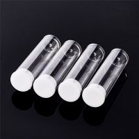 50 100pcs Plastic Clear Tube Bead Containers Bottle Jar Storage Jewelry display 55x15mm F60