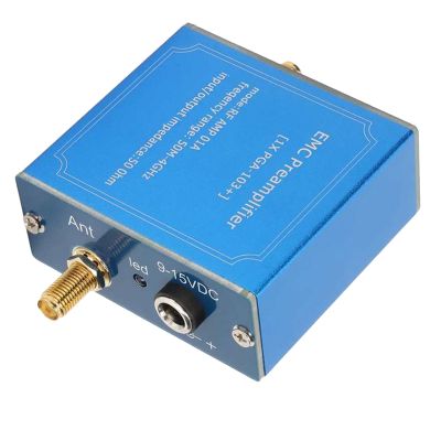 EMC EMI Signal Amplifier Module Probe Signal Amplifier 50MM4GHz Wideband Plug and Play DC 9915V High Gain LNA Module for Communication System