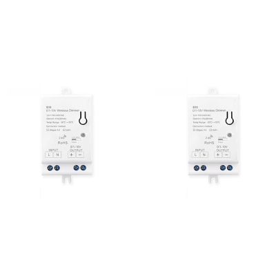 ♠℗ 2X AC100-240V Zigbee 0/1-10V LED Light Dimmer Controller Smart Life Tuya Control App For 0-10V LED Dimmable Power Drive