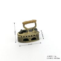 [COD] gzdollhouse[mini bronze iron] dollhouse model pocket sewing diy handmade