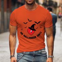 Un Halloween Men T-shirt Fashion Harajuku Tshirt Hip Hop T-shirts Halloween Cartoon Tshirt Fall Casual Oversize Tee Shirt Tops