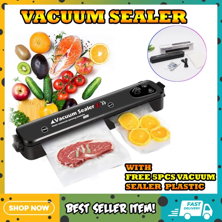 Sealer Z Kitchen Automatic Vacuum Seal Fresh Food Saver Vacuum Sealer