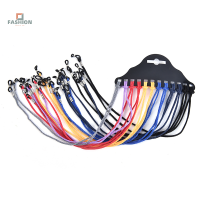 yuanhe 12ชิ้น/ล็อต Multicolor NYLON glasses String CORD Holder แว่นตากันแดดสายคล้องคอเชือก