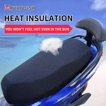 Breathable Electric Scooter Seat Cushion Anti-Slip PE Waterproof Seat Cover  Universal Motorcycle Protecting Cushion Seat Cover