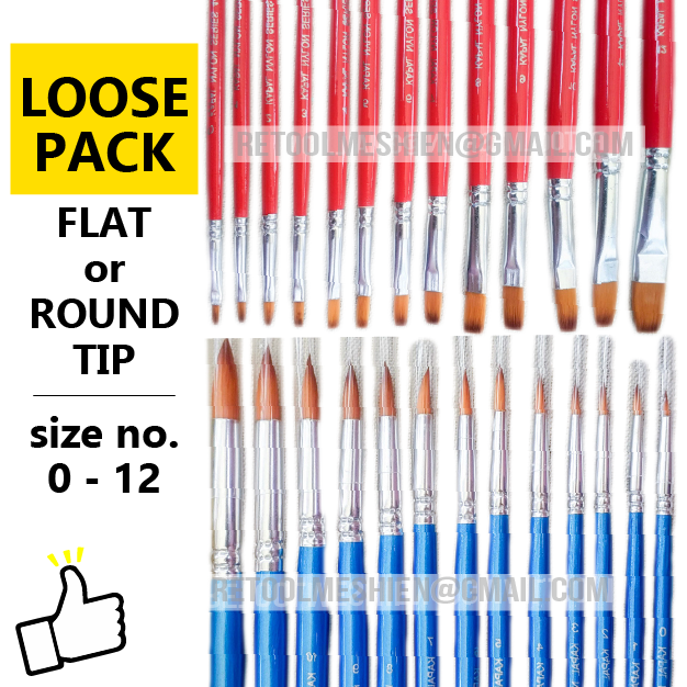 Draw Like Pro Premium Nylon Art Brush for Watercolour, Acrylic, Gouache