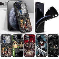 TTL4 Attack on Titan Eren อ่อนนุ่ม High Quality ซิลิโคน TPU Phone เคสโทรศัพท์ ปก หรับ iPhone 7 8 11 12 13 14 Pro XS Max SE X XR Plus SE