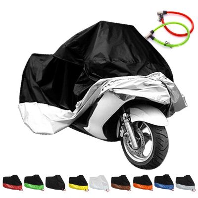 Motorcycle Cover Rain Protector Outdoor Waterproof Bike Scooter Dust Cover Protective Cover for Honda Dio Zx Ruckus Super Cub Covers