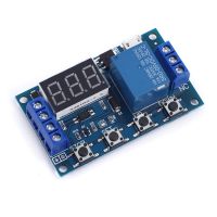 【cw】 5V 12V 24V Digital Delay Relay Cycle Timer Circuit Board Timing Module 1