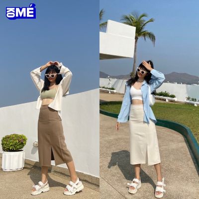 kome.girls กรอกโค้ดลด 45.- 🏷꒰APRKOME45꒱ กระโปรงยาวมินิมอล รุ่น Picnic Skirt