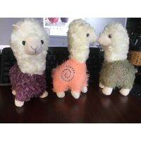 ▽ Llama Alpaca ตุ๊กตายัดไส้ ของเล่นเด็ก ความสูง 22 ซม.