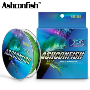 Ashconfish 300M 4 Strands Dyneema Braided Fishing Line 2-100LB PE  Multicolor